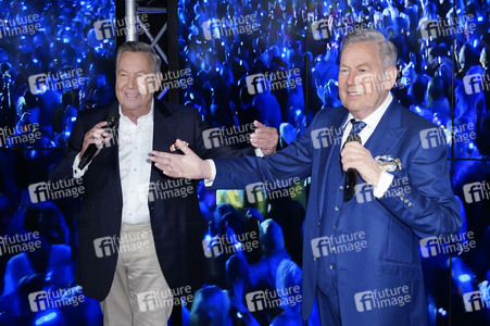 Präsentation der Wachsfigur von Roland Kaiser in Berlin