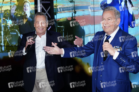 Präsentation der Wachsfigur von Roland Kaiser in Berlin