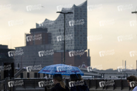 Starke Regenfälle in Hamburg