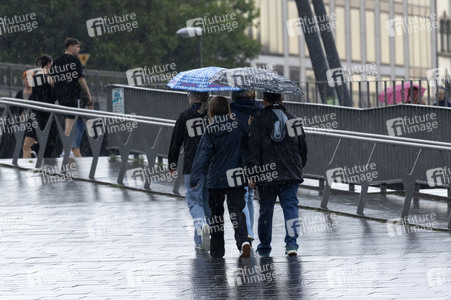 Starke Regenfälle in Hamburg