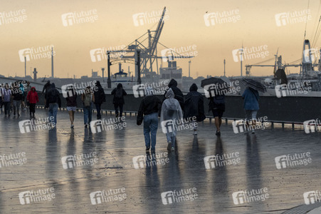 Starke Regenfälle in Hamburg