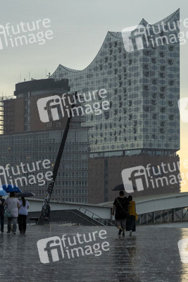 Starke Regenfälle in Hamburg