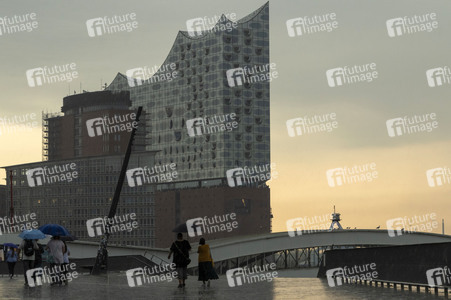 Starke Regenfälle in Hamburg