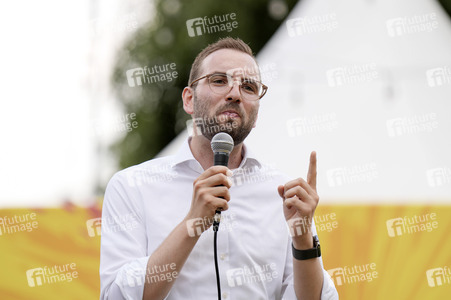 Landtagswahlkampf der FDP in Blankenfelde-Mahlow