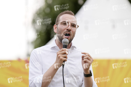 Landtagswahlkampf der FDP in Blankenfelde-Mahlow