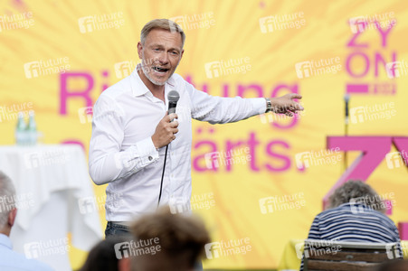 Landtagswahlkampf der FDP in Blankenfelde-Mahlow