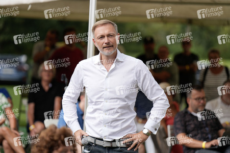 Landtagswahlkampf der FDP in Blankenfelde-Mahlow