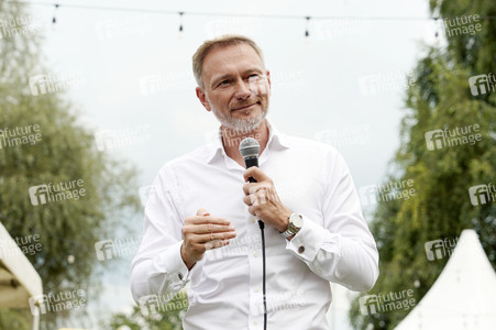 Landtagswahlkampf der FDP in Blankenfelde-Mahlow