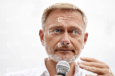 Landtagswahlkampf der FDP in Blankenfelde-Mahlow