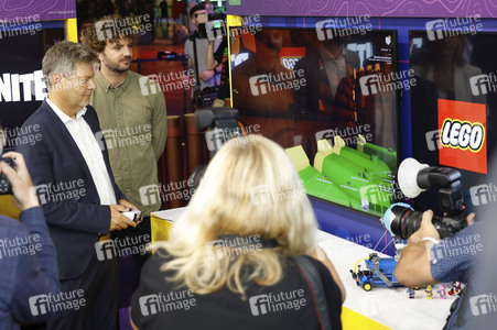 Robert Habeck auf der Gamescom 2024 in Köln