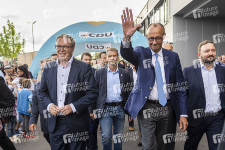 Landtagswahlkampf der CDU in Erfurt