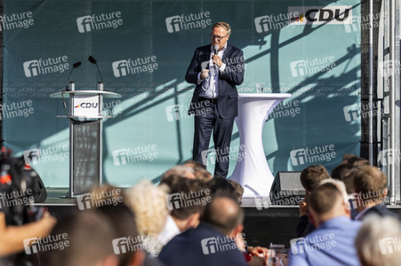Landtagswahlkampf der CDU in Erfurt