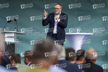 Landtagswahlkampf der CDU in Erfurt