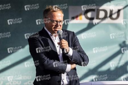 Landtagswahlkampf der CDU in Erfurt