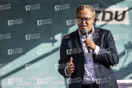 Landtagswahlkampf der CDU in Erfurt