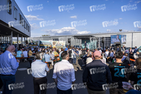 Landtagswahlkampf der CDU in Erfurt