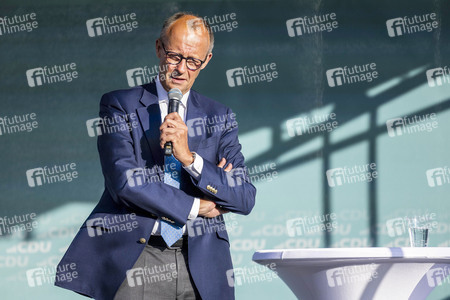 Landtagswahlkampf der CDU in Erfurt