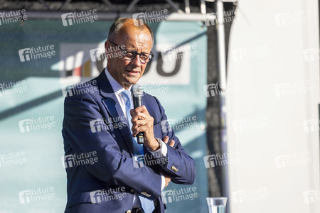 Landtagswahlkampf der CDU in Erfurt