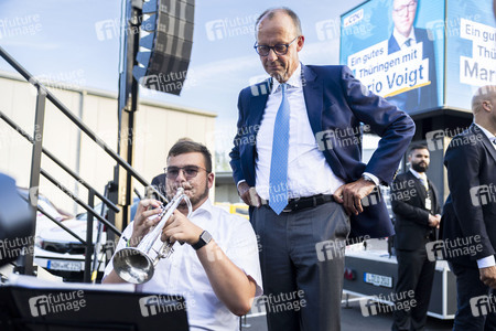 Landtagswahlkampf der CDU in Erfurt
