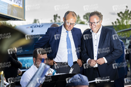 Landtagswahlkampf der CDU in Erfurt