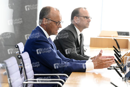 Bundespressekonferenz Konsequenzen aus Solingen in Berlin