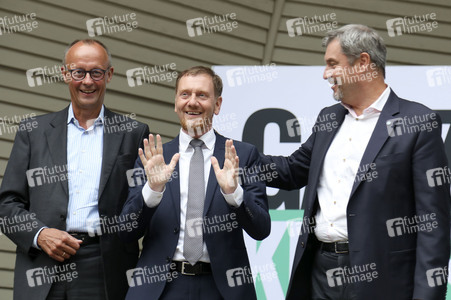 Landtagswahlkampfveranstaltung der CDU in Dresden