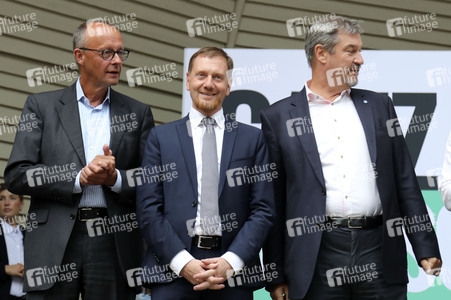 Landtagswahlkampfveranstaltung der CDU in Dresden