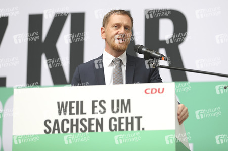 Landtagswahlkampfveranstaltung der CDU in Dresden