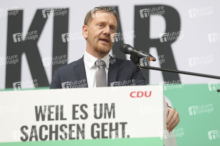 Landtagswahlkampfveranstaltung der CDU in Dresden