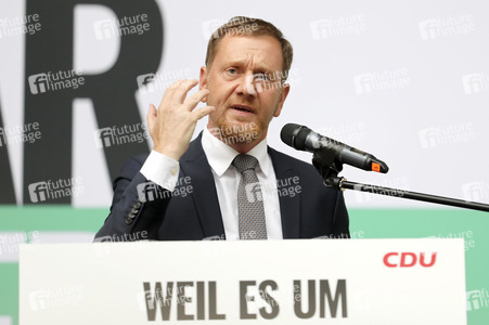 Landtagswahlkampfveranstaltung der CDU in Dresden