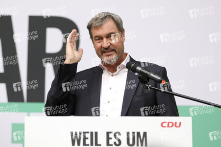 Landtagswahlkampfveranstaltung der CDU in Dresden