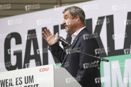 Landtagswahlkampfveranstaltung der CDU in Dresden