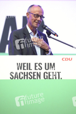 Landtagswahlkampfveranstaltung der CDU in Dresden