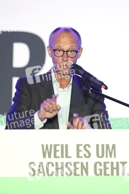 Landtagswahlkampfveranstaltung der CDU in Dresden