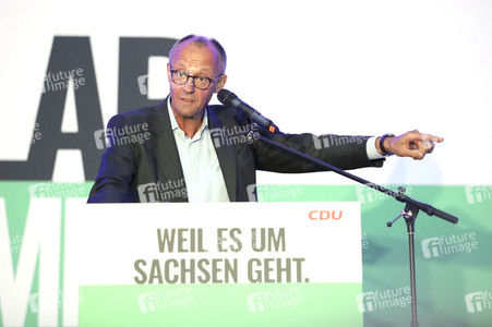Landtagswahlkampfveranstaltung der CDU in Dresden