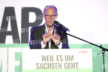 Landtagswahlkampfveranstaltung der CDU in Dresden