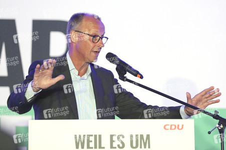 Landtagswahlkampfveranstaltung der CDU in Dresden