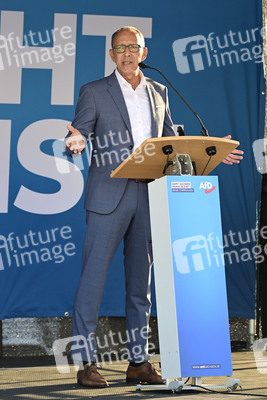 Landtagswahlkampfveranstaltung der AfD in Bautzen