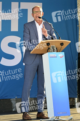 Landtagswahlkampfveranstaltung der AfD in Bautzen