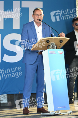 Landtagswahlkampfveranstaltung der AfD in Bautzen