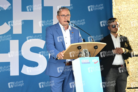 Landtagswahlkampfveranstaltung der AfD in Bautzen