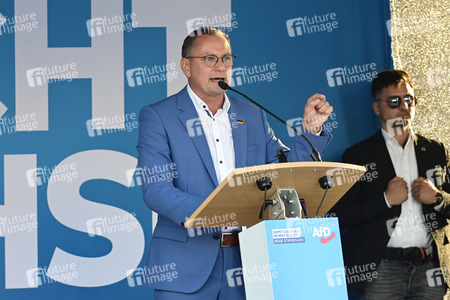 Landtagswahlkampfveranstaltung der AfD in Bautzen