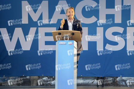 Landtagswahlkampfveranstaltung der AfD in Bautzen