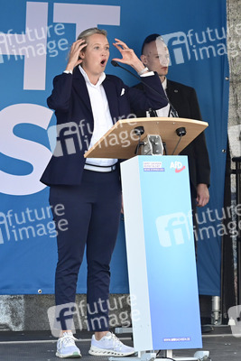 Landtagswahlkampfveranstaltung der AfD in Bautzen