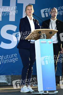 Landtagswahlkampfveranstaltung der AfD in Bautzen