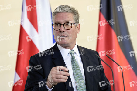Pressestatement von Keir Starmer und Olaf Scholz in Berlin