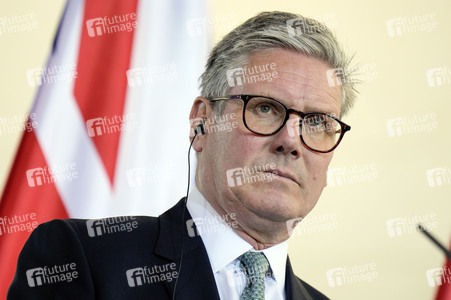 Pressestatement von Keir Starmer und Olaf Scholz in Berlin