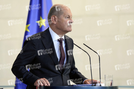 Pressestatement von Keir Starmer und Olaf Scholz in Berlin