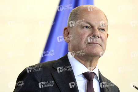 Pressestatement von Keir Starmer und Olaf Scholz in Berlin