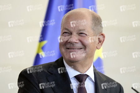 Pressestatement von Keir Starmer und Olaf Scholz in Berlin